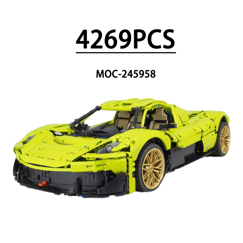 MOC-245958 Blocchi da Costruzi - Moc Supercar Building Blocks 1/8 Scale recensione e prezzo