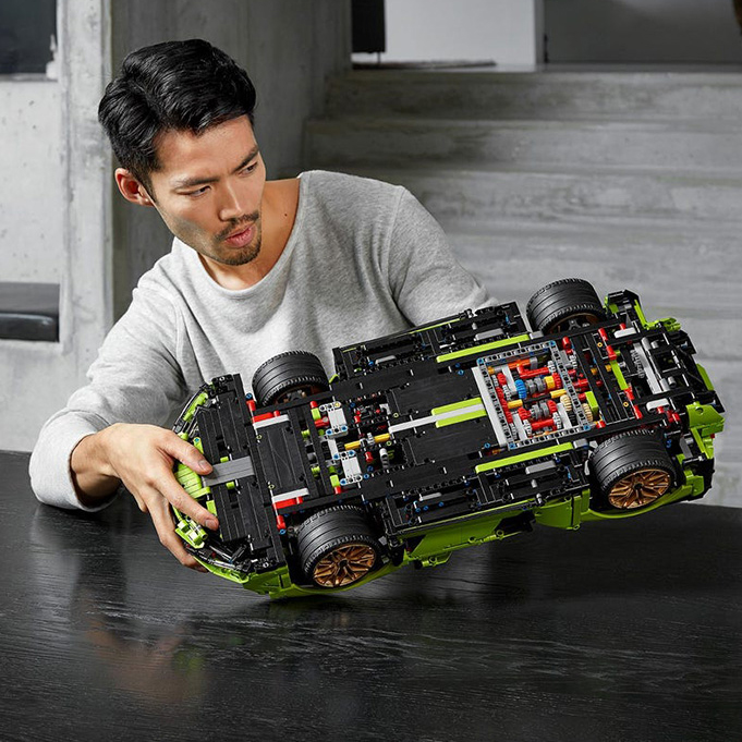 Mattoncini MOC, Modello di Aut - Moc Supercar Building Blocks 1/8 Scale recensione e prezzo
