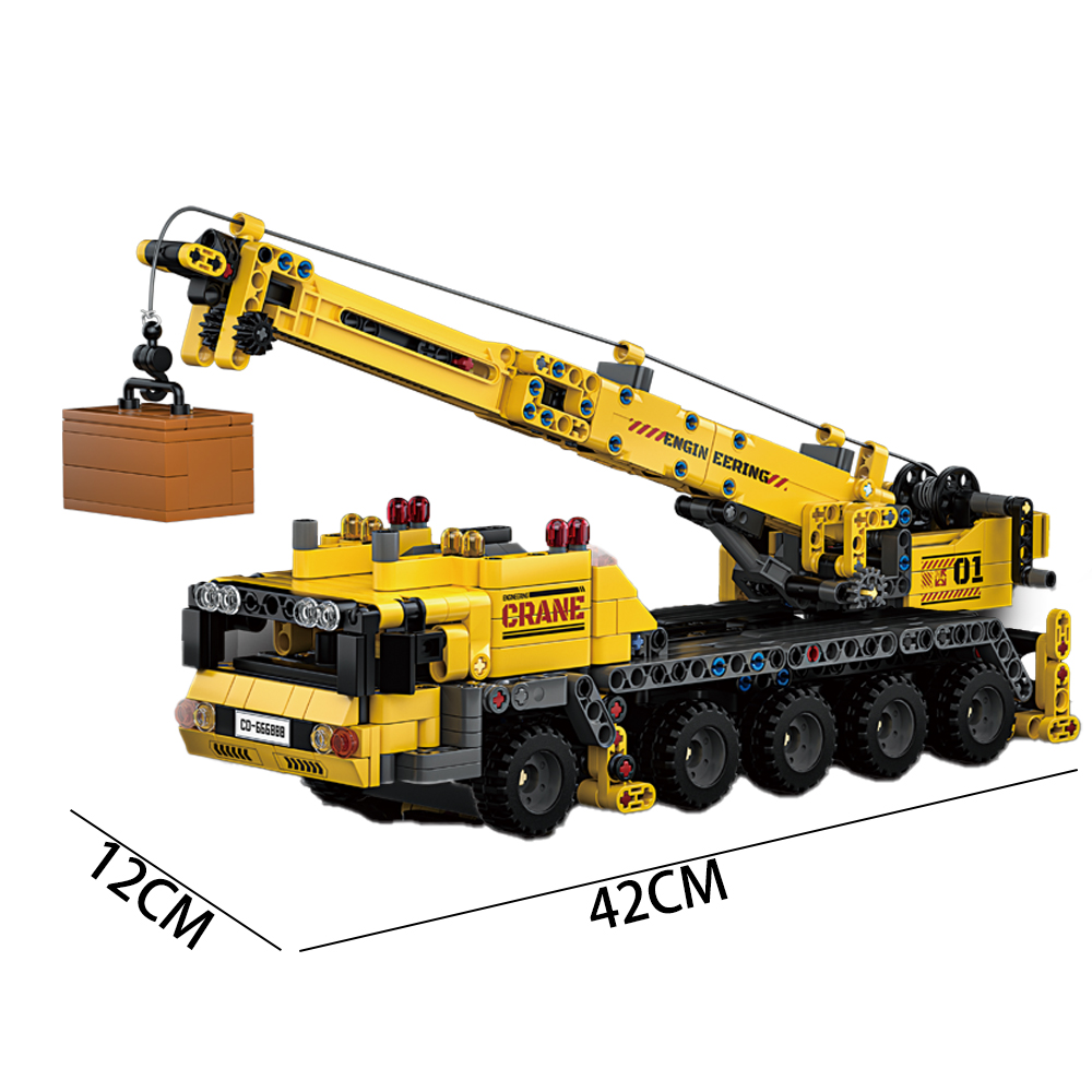 Blocchi da Costruzione Tecnici - Technical Crane Truck Excavator Blocks recensione e prezzo